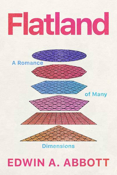 Cover of Flatland by Edwin A. Abbott, Anne Angelo Publishing House edition