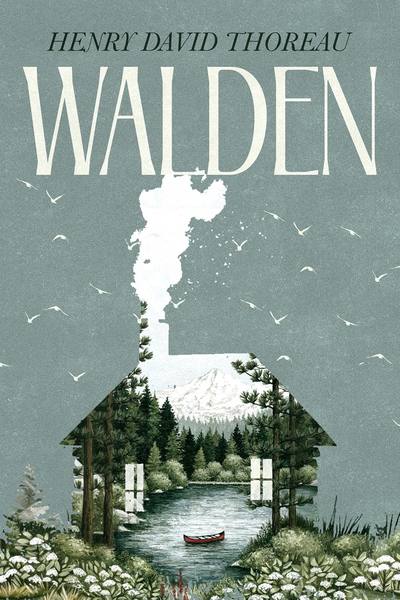 Cover of Walden by Henry David Thoreau, Anne Angelo Publishing House edition